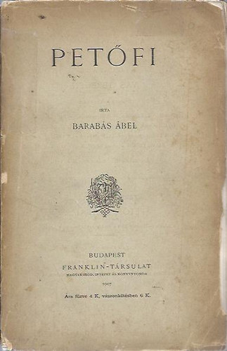 Barabás Ábel - Petőfi