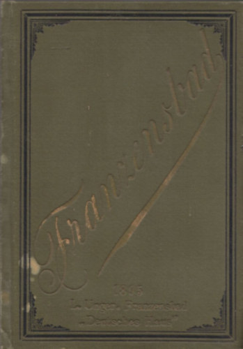 Franzensbad (kihajtogatható turista szuvenír album)