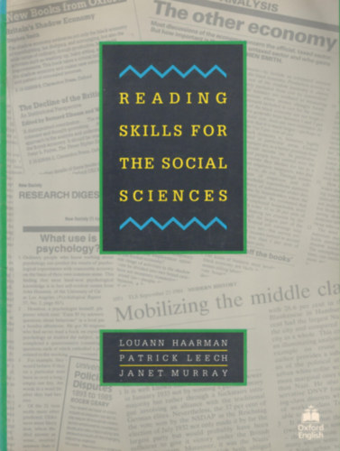 Patrick Leech, Janet Murray Louann Haarman - Reading skills for the social sciences
