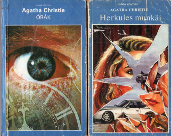 Agatha Christie - 2 db Agatha Christie: Órák + Herkules munkái