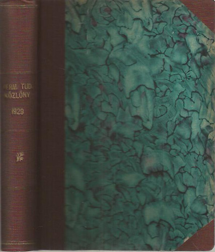 Gombocz-Szab� - Term�szettudom�nyi K�zl�ny 1929