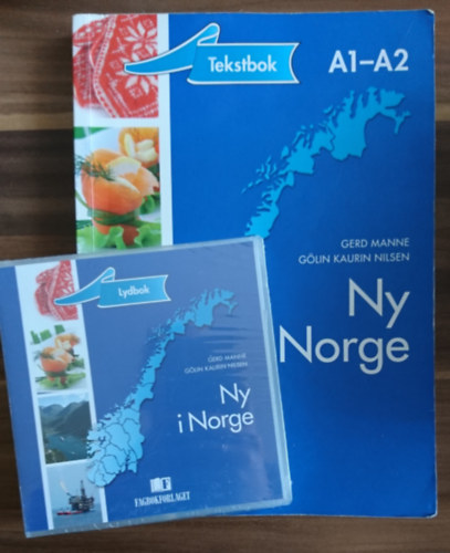 Glin Kaurin Nilsen Gerd Manne - Ny i Norge A1-A2 Tekstbok + Lydbok (4 CD)