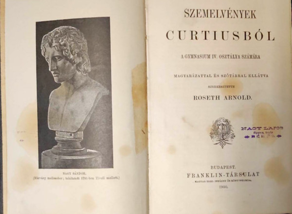 Roseth Arnold  (szerk.) - Szemelv�nyek Curtiusb�l