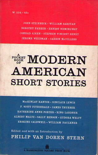 Philip Van Doren Stern - A Pocket Book of Modern American Short Stories