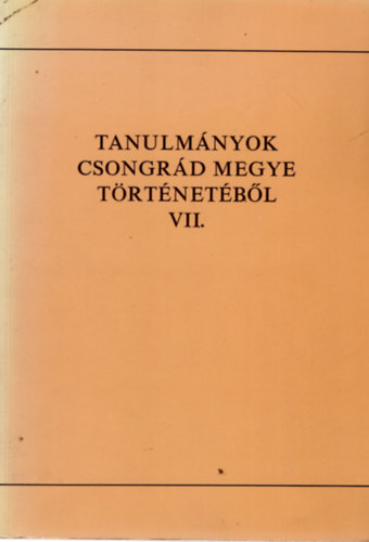 Bodnr Bla dr. - Hdmezvsrhelynek s krnyknyek fldrajzi nevei (Tanulmnyok Csongrd megye trtnetbl VII.)