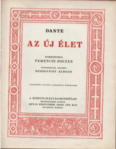 Dante Alighieri - Az j let