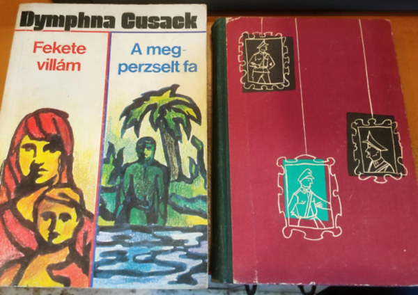 Dymphna Cusack - 2 db k�nyv, A megperzselt fa, H�hull�m Berlinben - Fekete vill�m