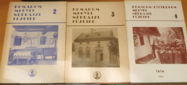 Krmendi Gza  (szerk.) - 3 db Komrom megyei nprajzi fzetek  2-3-4 .