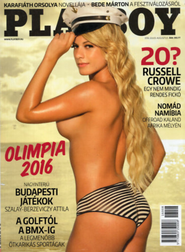 Playboy Press - Playboy 2016 Jlius-Augusztus