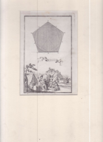 Törökkoppány vára (eredeti rézmetszet, paszpartuban)