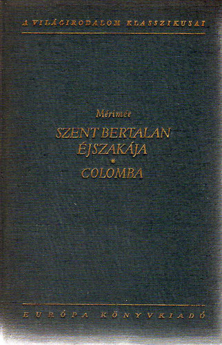 Prosper Mrime - Szent Bertalan jszakja-Colomba