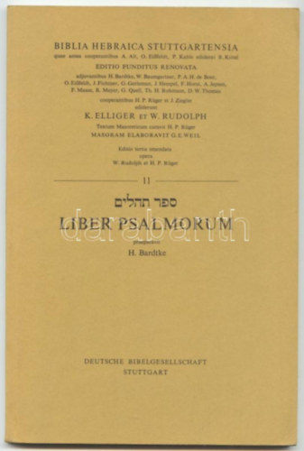 H. Bardtke - Liber Psalmorum