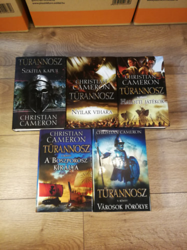 Christian Cameron - Trannosz 1-5. (Szktia kapui, Nyilak vihara, Halotti jtkok, A Boszporosz kirlya, Vrosok prlye)