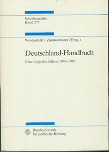 Hartmut Zimmermann Werner Weidenfeld - Deutschland-Handbuch