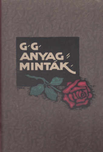 Goldzieher Gza anyagmintk - Goldzieher Gza paprkeresked mintakatalgusa