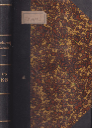 Voinovich G�za (szerk.) - Budapesti szemle 176. k�tet (502., 503., 504. sz�m)