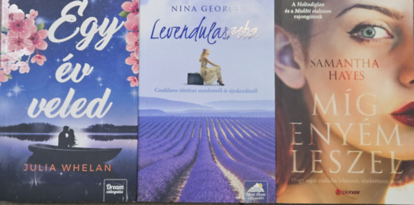 Julia Whelan, Samantha Hayes Nina George - 3 db romantikus reg�ny: Levendulaszoba + Egy �v veled + M�g eny�m leszel