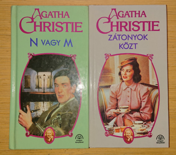 Agatha Christie - 2 krimi Agatha Christie-t�l: N vagy M, Z�tonyok k�zt