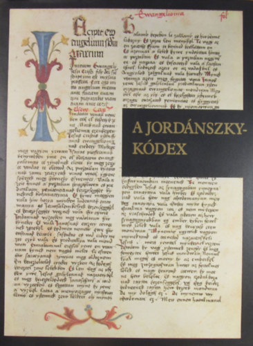 Csapodi Csaba - A Jordnszky-kdex II. Magyar nyelv bibliafordts a XVI. szzad elejrl (1516-1519) Az esztergomi Fszkesegyhzi Knyvtrban rztt MSS. II. 1. jelzet kdex szvegnek olvasata s Csapodi Csaba ksrtanulmnya a Jordns
