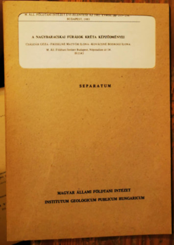 Frideln� Maty�k Ilona, Kov�csn� Bodrogi Ilona Cs�sz�r G�za - A nagybaracskai f�r�sok kr�ta k�pz�dm�nyei