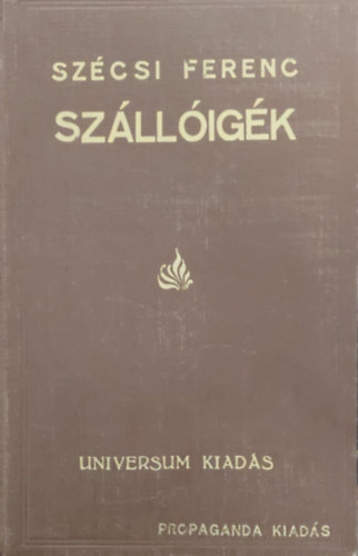 Sz�csi Ferenc - Sz�ll�ig�k