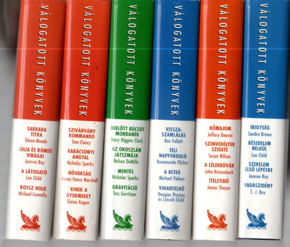 T�bb szerz� - 6 db. Reader' Digest V�logatott k�nyv