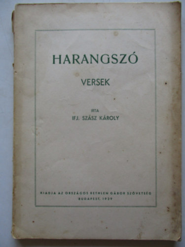 Ifj. Szsz Kroly - Harangsz (versek)