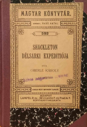 Oberle K�roly - Shackleton d�lsarki expediti�ja