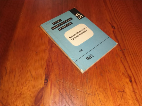 Több szerző - Vízügyi műszaki gazdasági tájékoztató 28 Modern vízanalitika-korszerű minősítés
