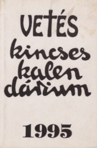 Vet�s kincses kalend�rium 1995