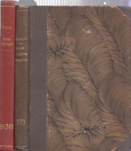 2 db rmai irodalom: A rmai irodalom kistkre + Rmai rgisgek