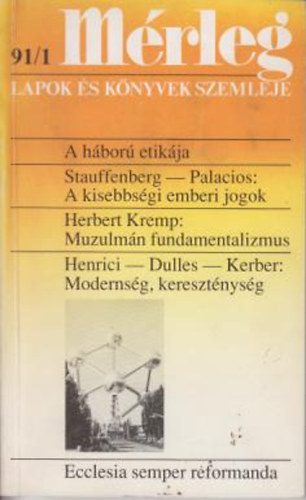 M�rleg 91/1-4. k�tet (Lapok �s k�nyvek szeml�je)