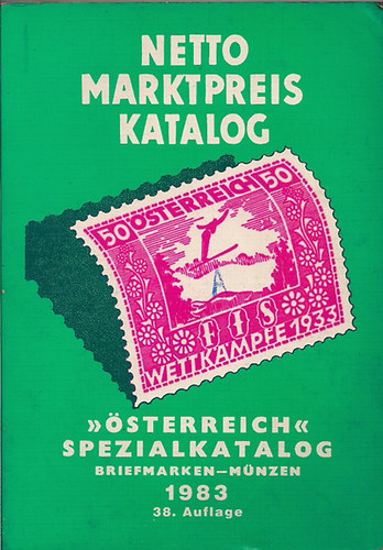 "�sterreich" spezialkatalog Briefmarken-M�nzen 1983