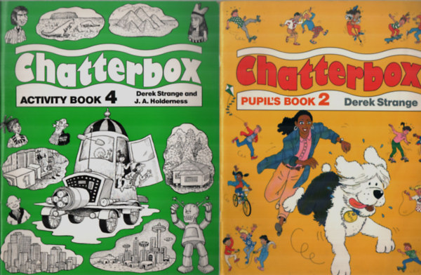 Derek Strange - Chatterbox: -Pupil's Book 1, -Pupil's Book 2, -Activity Book 4.