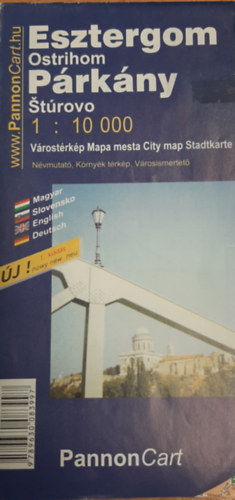 Esztergom, Párkány térkép