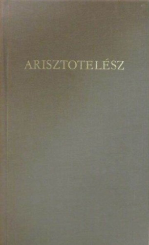 Arisztotelsz - Llekfilozfiai rsok