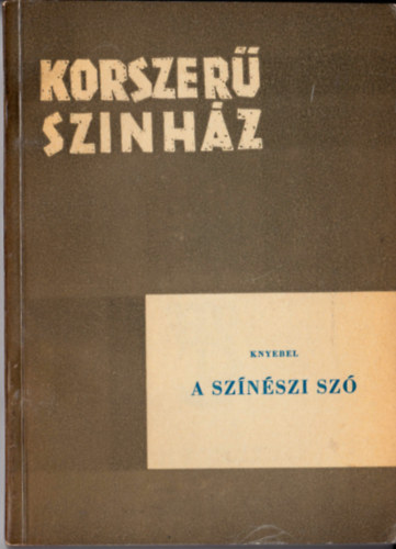 Marija Knyebel - A sz�n�szi sz�