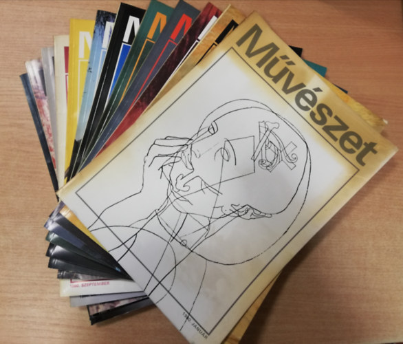 Művészet folyóirat - 1980. XXI. évfolyam 1-12. szám (teljes évfolyam lapszámonként)