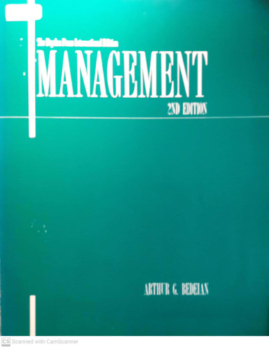 Arthur G. Bedeian - Management (2nd Edition)