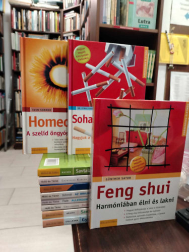 Holl� �s T�rsa, Kraske, Eva-Maria, Dr., Swen Sommer, Carewicz, Otmar-Carewicz, Boris, Dr. Ingeborg Lackinger Karger, Ricki Ostrov, HOLL� K�ZIK�NYVT�R, Sigrid Schmidt, Marion Gri G�nther Sator - K�NYVMENT� AJ�NLAT 11 db. �letm�d: Feng Shui+ Homeop�tia+ Soha t�bb� doh�nyz�s+ Savtalan�t�s+ A v�ltoz�s kora+ A sz�p b�r titkai+ Az immunrendszer+ Allergi�k+ Zs�r�get�s+ Savtalan�t�s +Gyermekbetegs�gek b�r titkai+ Az immunren