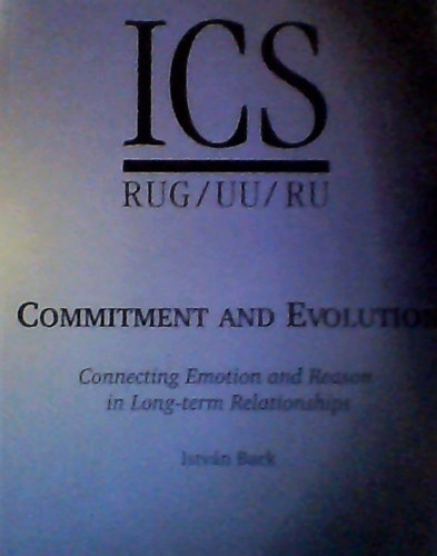 István Black - Commitment and Evolution - connecting Emotion and Reason in Long-term Relationships