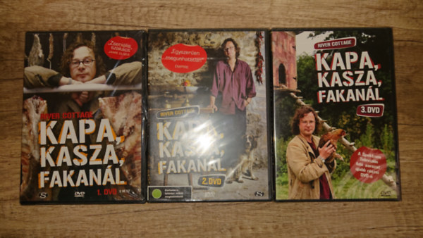 River Cottage - 3 River Cottage DVD: Kapa, kasza, fakan�l 1., Kapa, kasza, fakan�l 2., Kapa, kasza, fakan�l 3.,