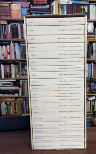 Bertold Brecht - Bertolt Brecht - Gesammelte Werke in 20 B�nden, komplett