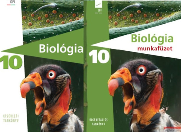 Biolgia - Egszsgtan 10. Tanknyv + Munkafzet (2 ktet)
