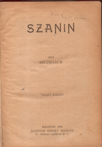 Arc�basew - Szanin