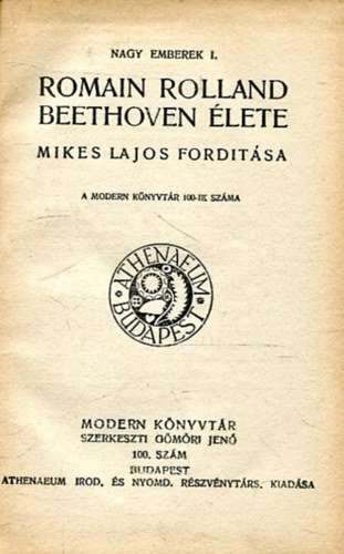 Romain Rolland - Beethoven �lete