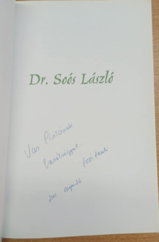 dr. Soós László festészeti album 2004 (dedikált)
