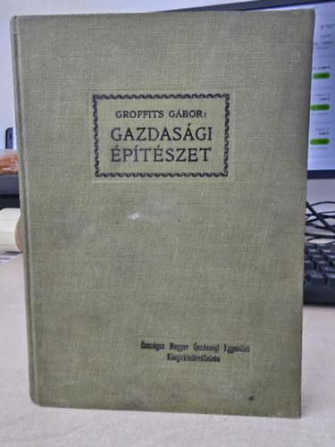 Groffits G�bor - Gazdas�gi �p�t�szet - els� kiad�s