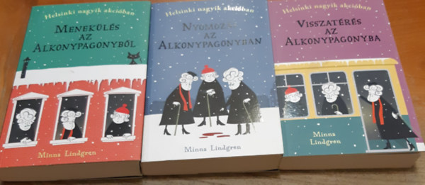 Minna Lindgren - Nyomoz�s az Alkonypagonyban + Menek�l�s az Alkonypagonyb�l + Visszat�r�s az Alkonypagonyba