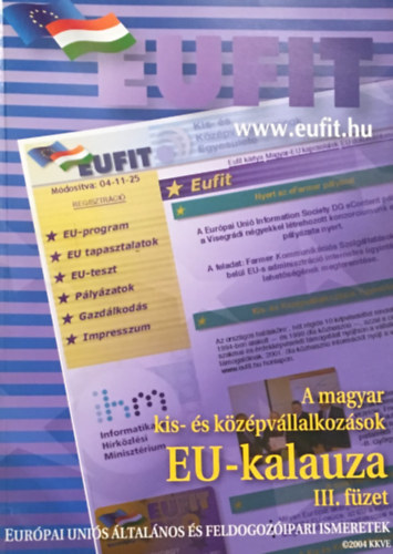 Eurpai unis ltalnos s feldolgozipari ismeretek